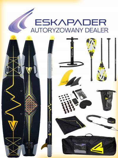Dërrasë SUP Extralink SUP-1010, 350 x 81 x 15 cm, e zezë