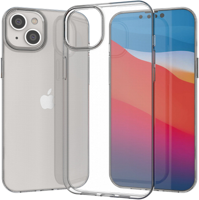 Këllëf telefoni Ultra Clear për iPhone 14 Plus, 0.5mm, transparent