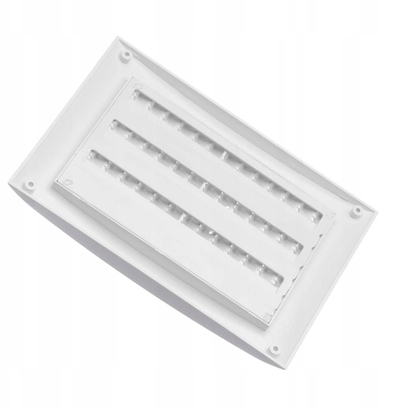 Grilë ventilimi Euro3plast Adjustable, plastike 250x170 mm, e bardhë