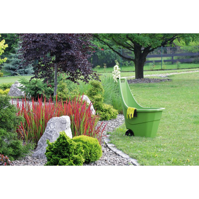 Karrocë kopshti Prosperplast Garden Wheelbarrow 55L, plastike, ngjyrë e zezë