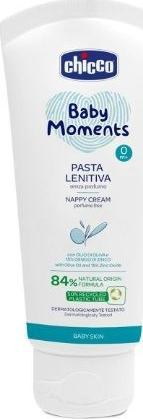 Krem për bebe Chicco Baby Moments Soothing Paste, 100 ml, për zonën e pelenës, pa erë