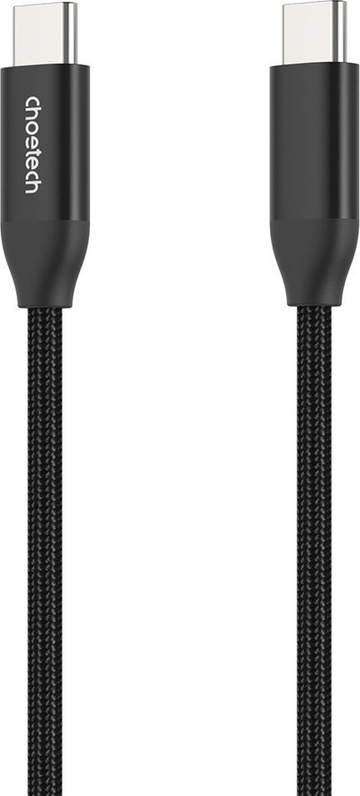 Kabllo USB C Choetech XCC-1035, PD 3.1 240W, 1m, e zezë