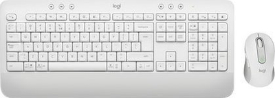 Set tastierë dhe mi Logitech Signature MK650 Combo for Business, wireless, off white