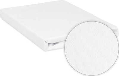Mbrojtës dysheku Breathable Waterproof Jersey Underpad, 180x200 cm, i bardhë