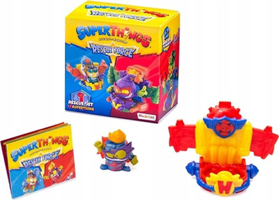 Lodër Magic Box SuperThings Rescue Force, Rescue Jet, figure koleksionuese, shumëngjyrëshe