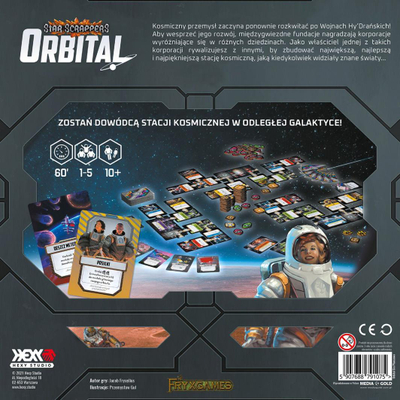 Lojë tavoline Hexy Studio Star Scrappers: Orbital 