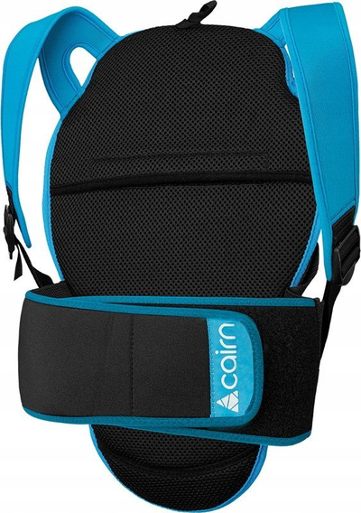 Jelek mbrojtës për shpinin e kalamajve Cairn Pro Impakt D3O, për ski dhe snowboard, i zi me blu