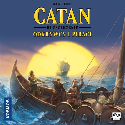 Lojë tavoline Catan Explorers and Pirates, zgjerim, 2 4 lojtarë, shumëngjyrësh