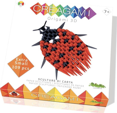 Lojë puzzle Cube Creagami: Ladybug, 109 elemente
