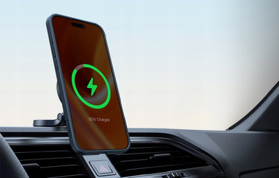 Kapak telefoni Torras Pstand Spin për iPhone 16, me stand që rrotullohet, i zi