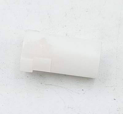 Bushing boshti pompe karburanti DEA XDED9956TK.62, plastik i fortë, për ngrohës DED9956TK, i bardhë