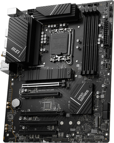 Pllakë amë MSI PRO B760-P WIFI DDR4 - Intel B760