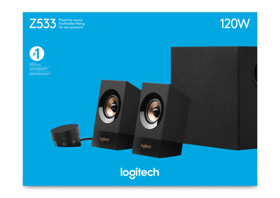 Bokse kompjutri Logitech Z533, 2.1, 120W, t’zeza