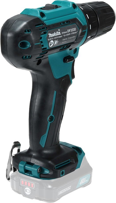 Stërvitëse pa kabllo Makita DF333DZJ, 12V, 1700 RPM, blu me të zezë