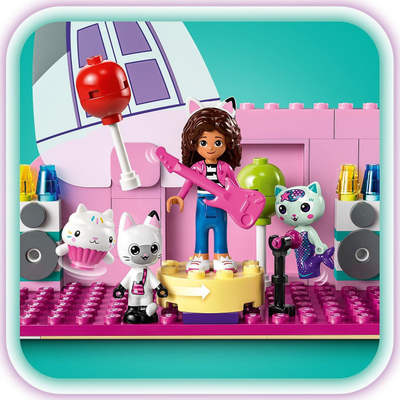 Set lodrash LEGO Gabby's Dollhouse 10788, 8 dhoma, figura të përfshira, shumëngjyrësh