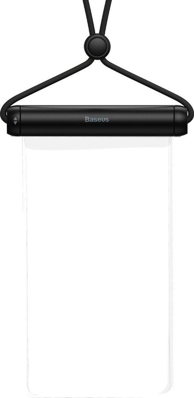 Këllëf ujirezistent për telefon Baseus Slide-cover, universal deri 7.2", i zi