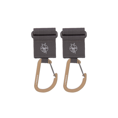 Varëse çante karroce LÄSSIG Bag Hooks, set, të zeza