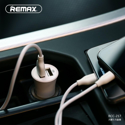 Karikues makine Remax RCC217, 2 porta USB, 2.4A, i zi