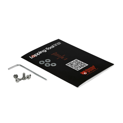 Сет алат Thermal Grizzly Lapping Tool за Intel Gen 13 процесор, со шмиргла хартија