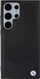 Mbështjellës BMW me lëkurë Crossing Lines Hardcase për Galaxy S24 Ultra, i fortë, i zi