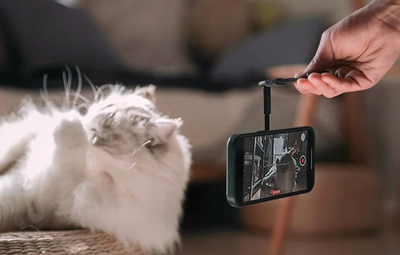 Mbajtëse telefoni PGYTECH MagFlex Kickstand, me MagSafe, me tripod dhe selfie stick, e zezë