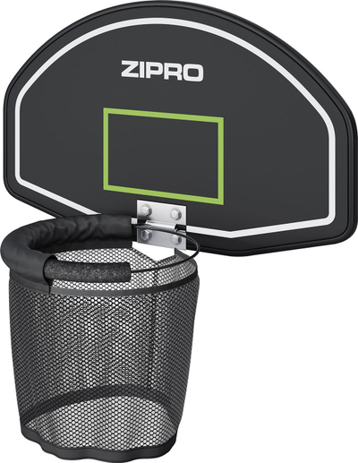 Set basketbolli për trampolinë Zipro ZIPRO, panel me kosh, top me pompë, shumëngjyrësh