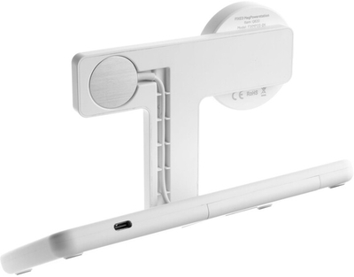 Mbajtëse karikuese FIXED MagPowerstation MagSafe 3në1, 15W + 15W + 5W, i bardhë