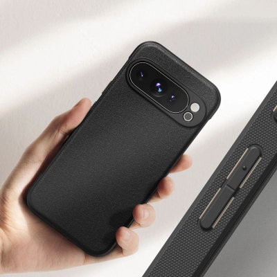 Mbulesë telefoni Ringke Onyx për Google Pixel 9 Pro XL, TPU, rezistente ndaj goditjeve, e zezë