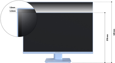 Monitor gaming JapanNext FHD 23.8", 1920x1080, i zi