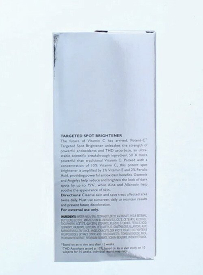 Krem për njolla Peter Thomas Roth Potent-C Targeted Spot Brightener, 0.5 oz