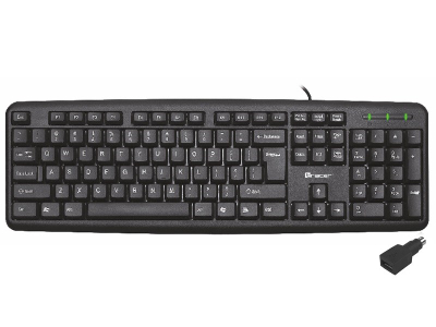 Tastierë Tracer Maverick USB + PS/2, e zezë