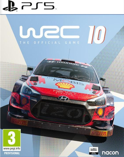 Loja PS5 Nacon WRC 10, gara me makina ralli, PEGI 3