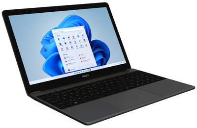 Laptop Umax VisionBook N15R, 15.6 "Full HD, Intel Celeron N4020, 4GB RAM, 128GB SSD, Intel UHD Graphics, gri