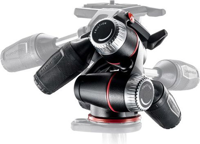 Kokë tripodi Manfrotto MHXPRO 3W, 3 Way Panhead, alumin, e zezë