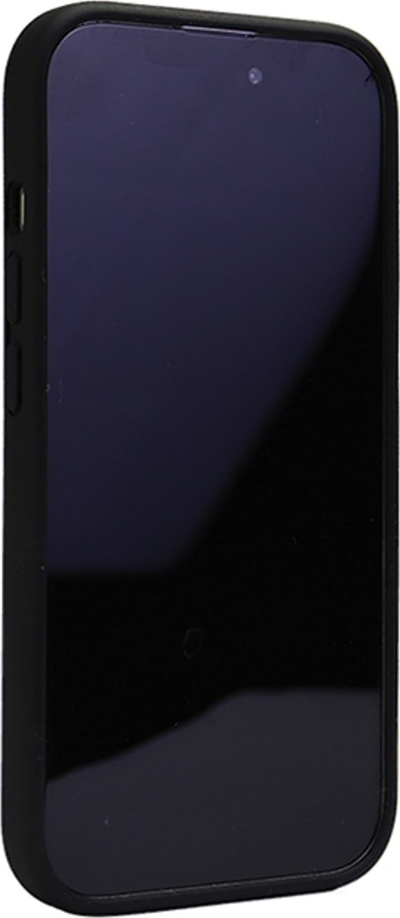 Kapak telefoni Audi Silicone Case për iPhone 15 6.1", silikon, i zi
