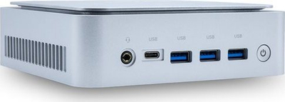 Mini PC Wortmann TERRA 1009923, Intel Core i5 gjenerata 12, 8GB RAM, SSD 500GB, ngjyrë argjendtë