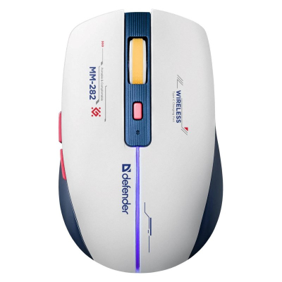 Maus gaming pa tela Defender DILA MM-282, RF, 1800 DPI, i zi