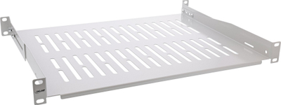 Raft rack InLine 19", 350mm, 50kg, gri RAL 7035
