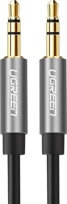 Kabllo audio Ugreen UGR499, Jack 3.5mm në Jack 3.5mm, 5m, gri
