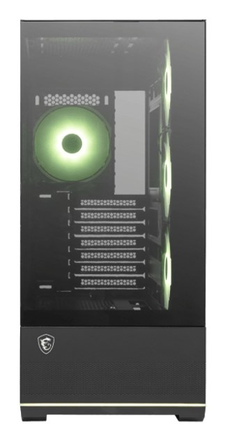 Kuti kompjuteri MSI MAG PANO 110R PZ, Mid Tower, ARGB, xham i temperuar, e zezë