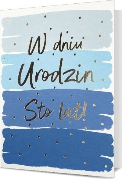 Kartolinë urimi Pan Dragon B6 Birthday HM200-2508, format B6, me zarf, blu