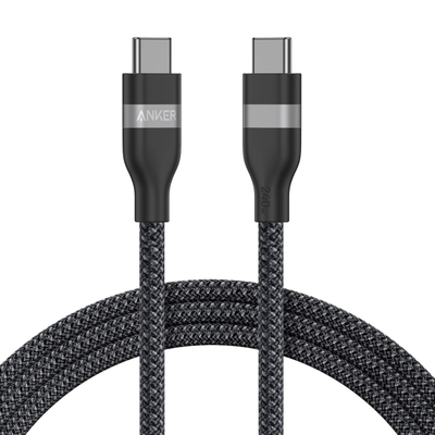 Kabllo Anker Nano USB-C, 240W, e zezë
