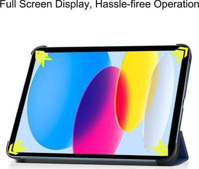 Куќиште за таблет CoreParts TABX-IP10-COVER2, 10.9\", флип, црно