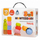 Set edukativ Tullo 612 Montessori, 13 pjesë, blloqe shqisore dhe piramidë, shumëngjyrësh