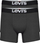 Bokser Levi's Basic, set 2 palë, pambuk me elastan, gri edhe antracit