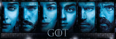 Puzzle Clementoni Game of Thrones panorama, 1000 elemente, shumëngjyrësh