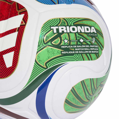 Top futbolli Adidas FIFA World Cup 26 Trionda League, shumëngjyrësh, i bardhë