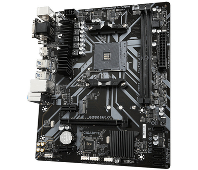 Pllakë amë Gigabyte B450M S2H V2 AMD B450 Socket AM4 micro ATX