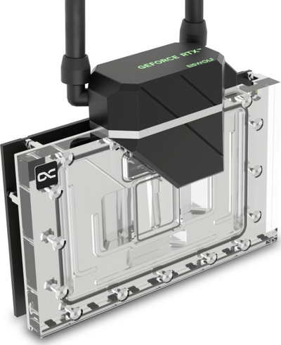 Ftohës likuid për GPU Alphacool Eiswolf 2, AIO, 360mm, ARGB, i zi