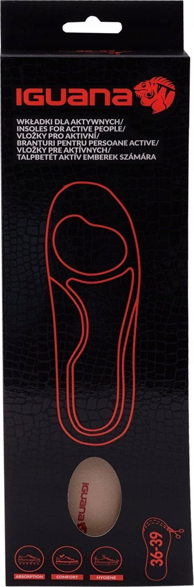 Влошки за чевли Iguana Lamis Comfort Insole 92800554886, мемори пена, термоформувачки, беж